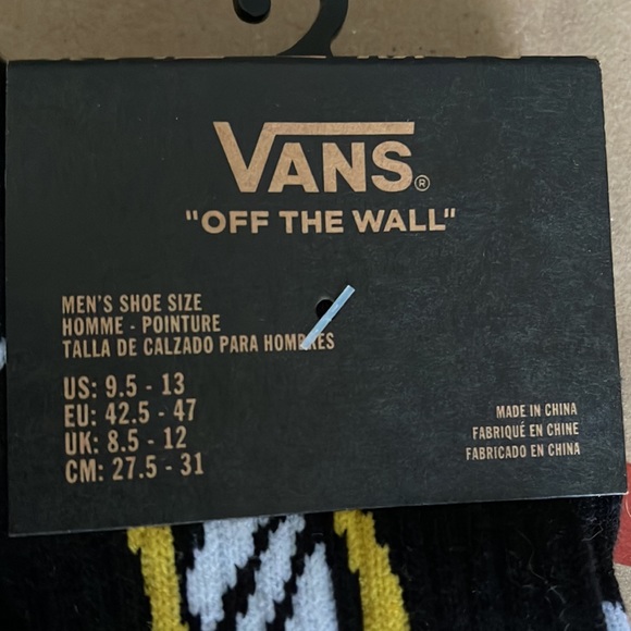 VANS “Off The Wall” Women’s socks - Picture 3 of 12